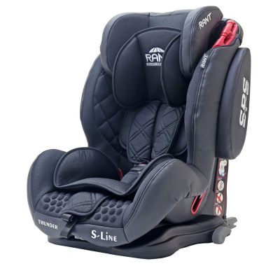 Автокресло ULTRA ISOFIX SPS 1 2 3 (9-36 кг) BLACK
